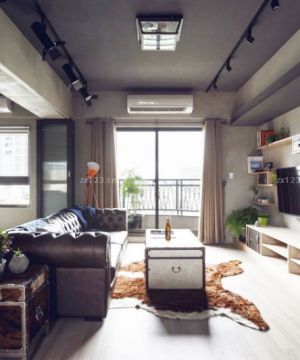 重金属感室内客厅装修图片欣赏