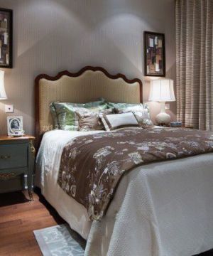 最新卧室美式古典家具装修效果图片大全