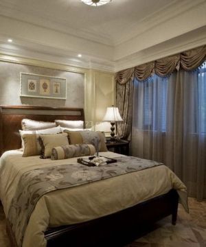 家庭卧室美式古典家具装修图片欣赏