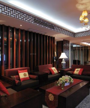 2023新中式客厅组合沙发图片