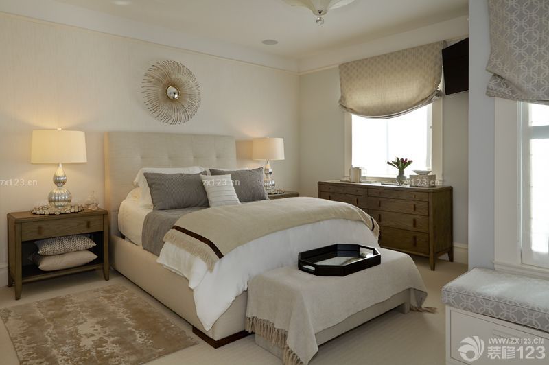 2025最新简约美式卧室家具装修案例