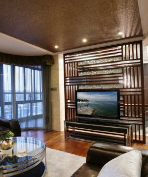 2023室内中式电视背景墙设计案例