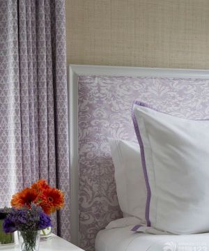 家庭卧室美式乡村窗帘装修设计案例