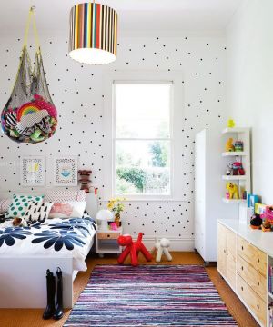 创意儿童房间现代风格地毯设计效果图