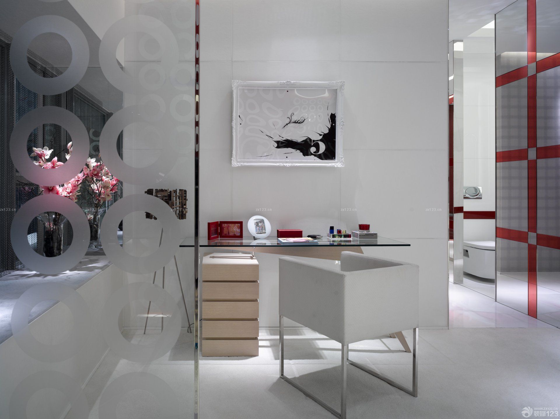 经典7平米书房装饰画装修图片