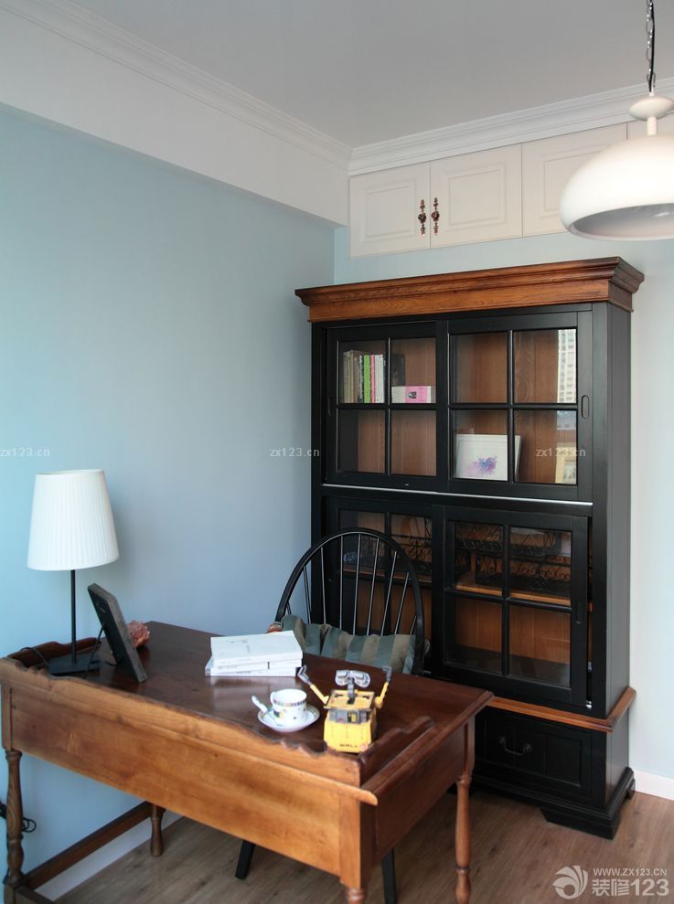 美式风格家居书房家具布置效果图欣赏