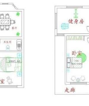 2023年最新两层别墅平面图