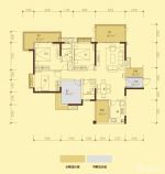 2025室内三室两厅两卫平面图