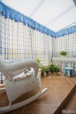 地中海风格阳台吊顶装修图片欣赏