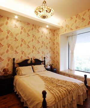 清新家居卧室地中海风格壁纸设计案例