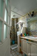 2025温馨家居地中海卫浴装修实景图欣赏