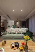 美式客厅木质茶几装修效果图大全2025图