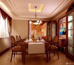 家居餐厅东南亚风格吊灯装修样板