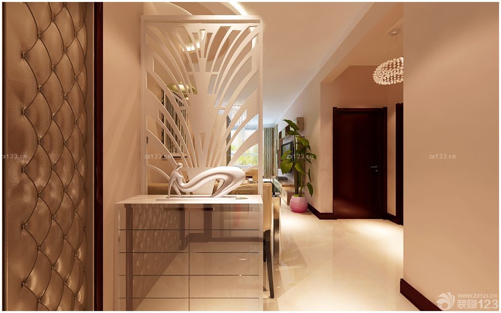 2025最新进门玄关鞋柜室内装修样板图