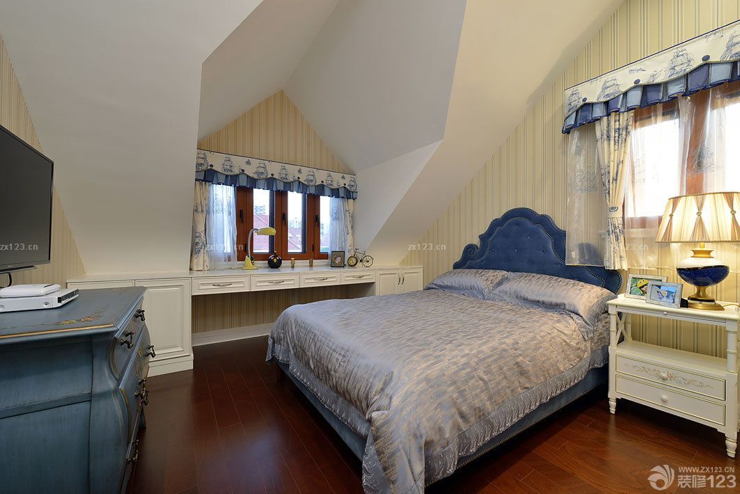 2025新古典主义风格卧室设计效果图欣赏