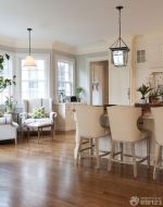 现代美式混搭风格吧台椅子装修效果图片