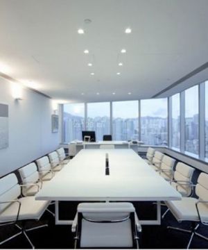 现代风格办公室装修实景图欣赏