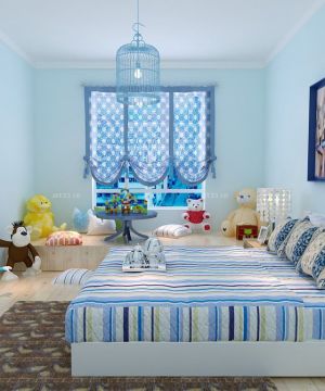 最新88平方小户型地中海风格儿童房装修图片