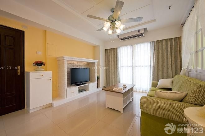 最新小美式田园风格电视柜设计图