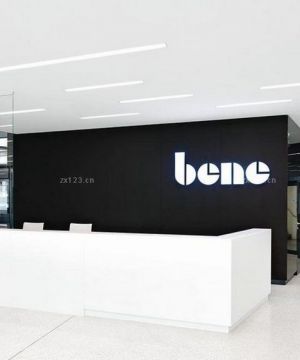 最新装修企业形象墙设计实例欣赏