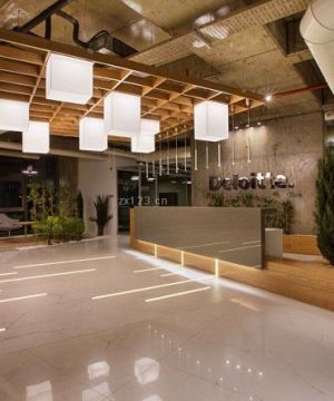 企业形象墙设计装修案例大全