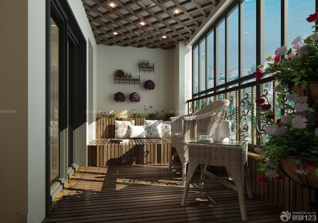 最新86平米小户型阳台改卧室装修效果图欣赏