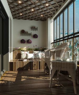 最新86平米小户型阳台改卧室装修效果图欣赏