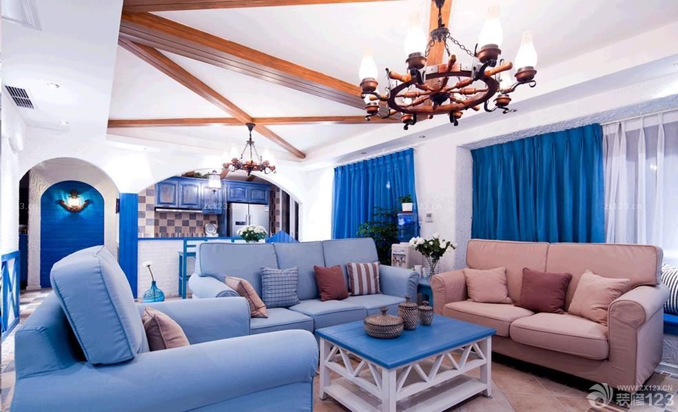 2025小户型复式客厅软沙发设计效果图