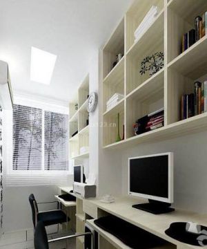 40平小公寓小户型书房装修经典效果图欣赏