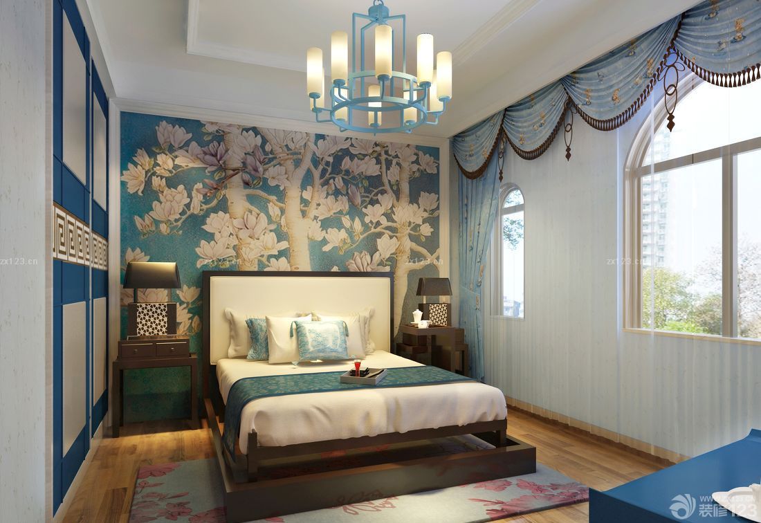 东南亚床头柜装修图片