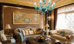 2025自建房室内美式沙发混搭设计效果图片