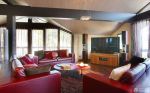 小户型大客厅美式沙发混搭装修效果图片