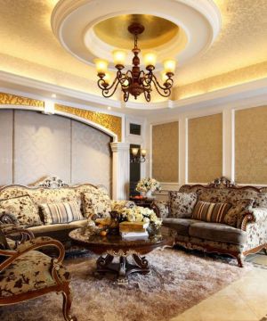 2025农村小户型别墅美式沙发混搭装修案例大全