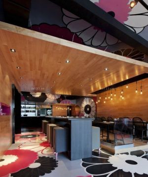 最新欧式风格日式餐厅装修图片