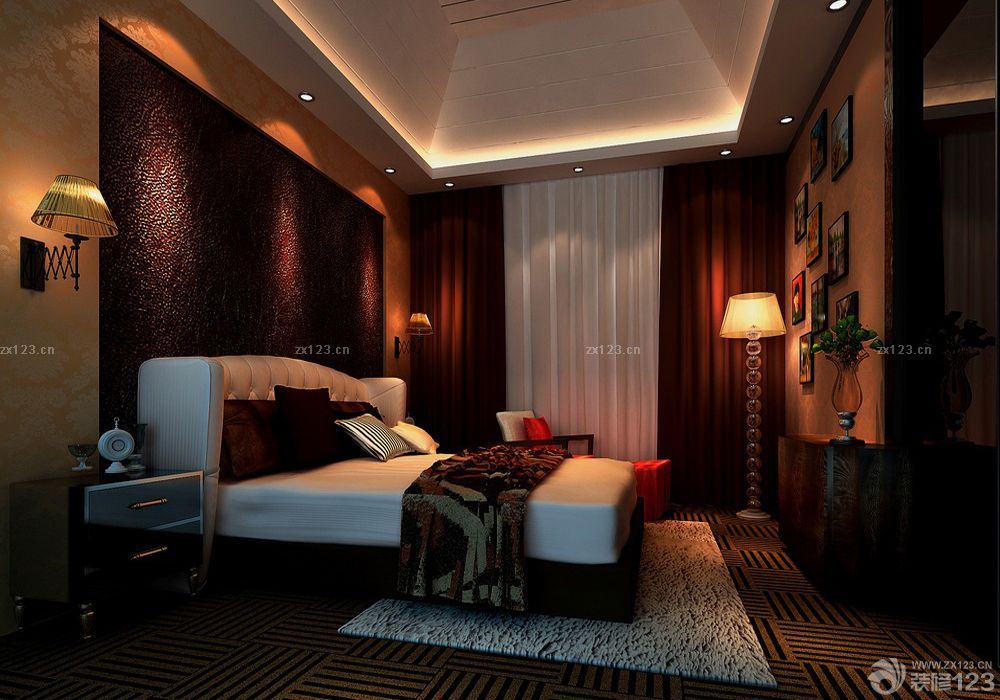 大卧室灯光设计效果图大全2025