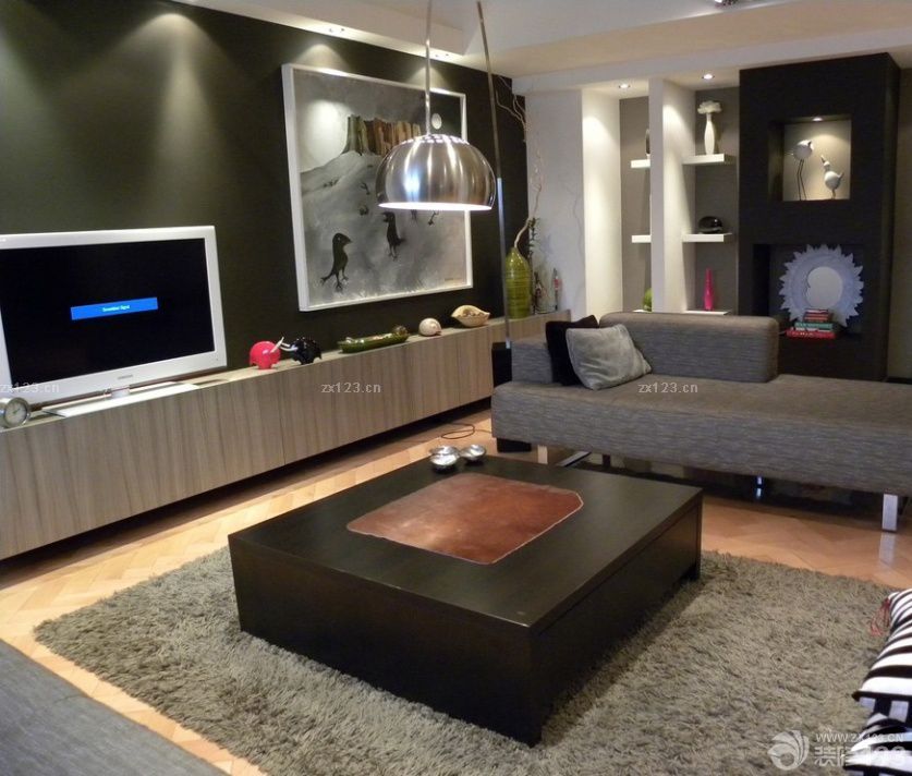 经典家装客厅博古架图片大全