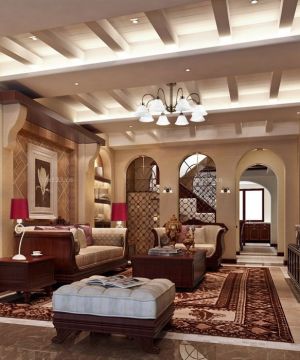 室内家装客厅灯光设计图片赏析2025