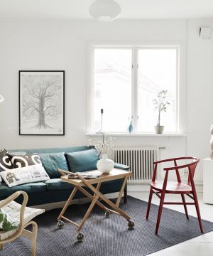 2023最新北欧风格客厅沙发摆放案例