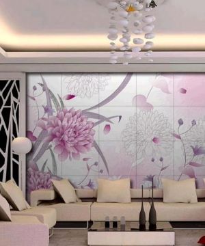 2025最新农村房屋艺术瓷砖电视背景墙装修图片