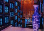 2025最新ktv灯光设计走廊装潢效果图片