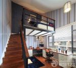 跃层设计室内阁楼楼梯装修效果图片