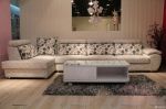 20平米客厅小户型转角布艺沙发装修效果图欣赏