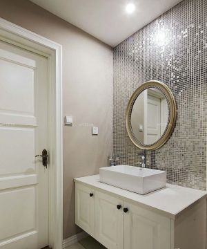 一室一厅简约风格家庭卫生间设计图片