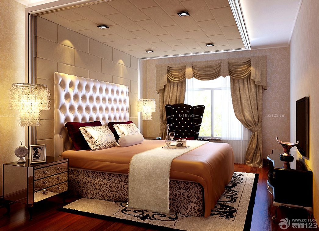 2025小清新男生卧室装修风格设计效果图大全 