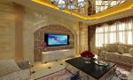 家装客厅欧式风格电视柜设计图片