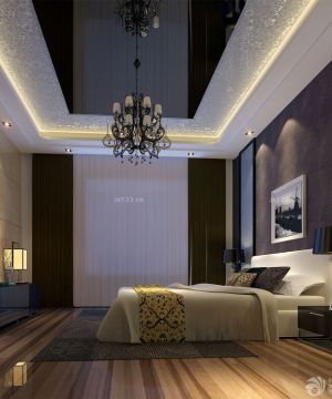 2025大户型卧室吊顶设计效果图片