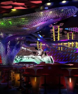 2025最新混搭风格酒吧设计效果图