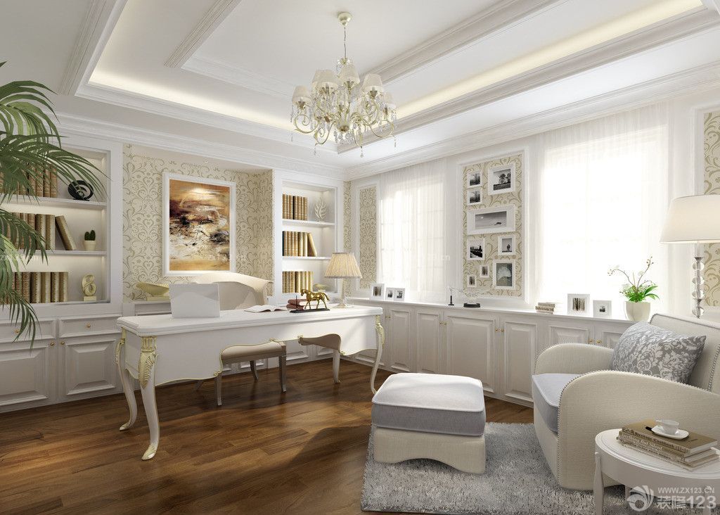 2025书房的窗子家具设计大全欣赏