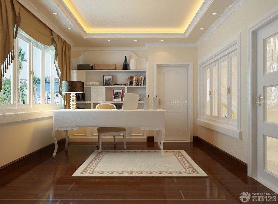 2025阁楼书房的窗子装修设计大全