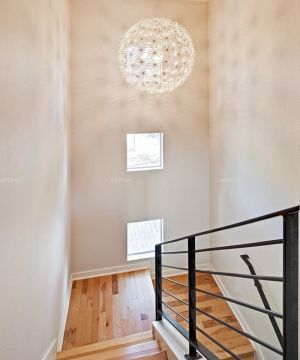 别墅室内楼梯设计效果图片